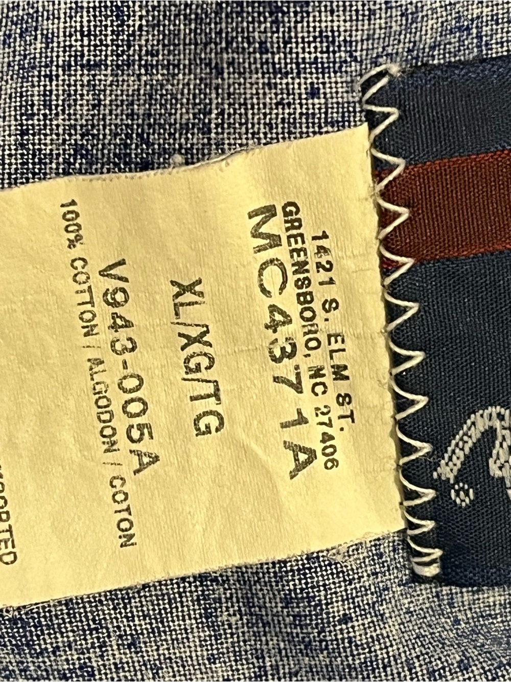 Wrangler TRUE Brushpopper Pearl Snap Blue Aztec Western Navajo XL EUC RARE - Picture 4 of 5